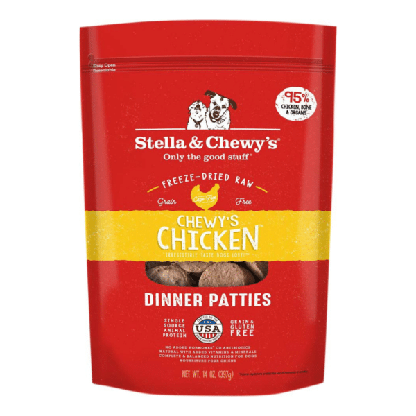 Stella & Chewy’s Freeze-Dried Chicken Dinner Patties