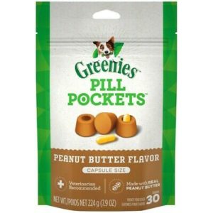 Greenies Pill Pockets Capsule Peanut Butter