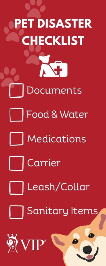 Pet Disaster Checklist
