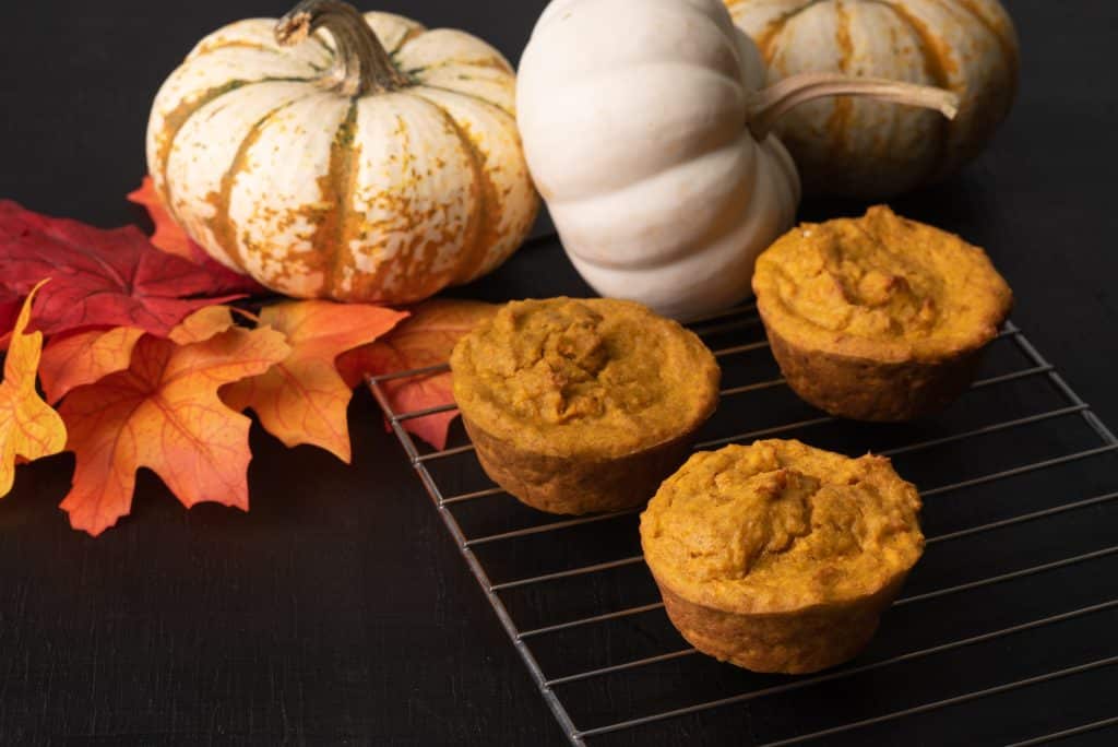 Pumpkin pup-cakes