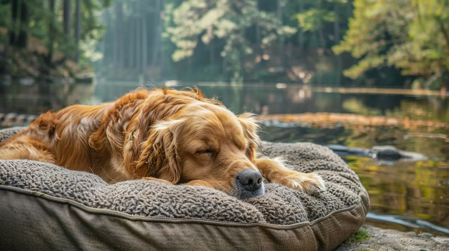 Benefits of a good night's sleep for dogs