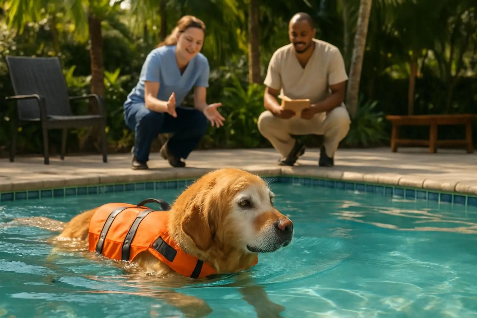 Benefits of low-impact exercise for joint relief - West Palm Beach Canine Swimming
